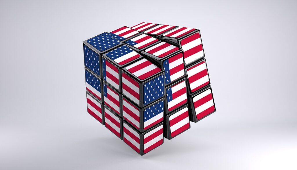 USA Rubics Cube